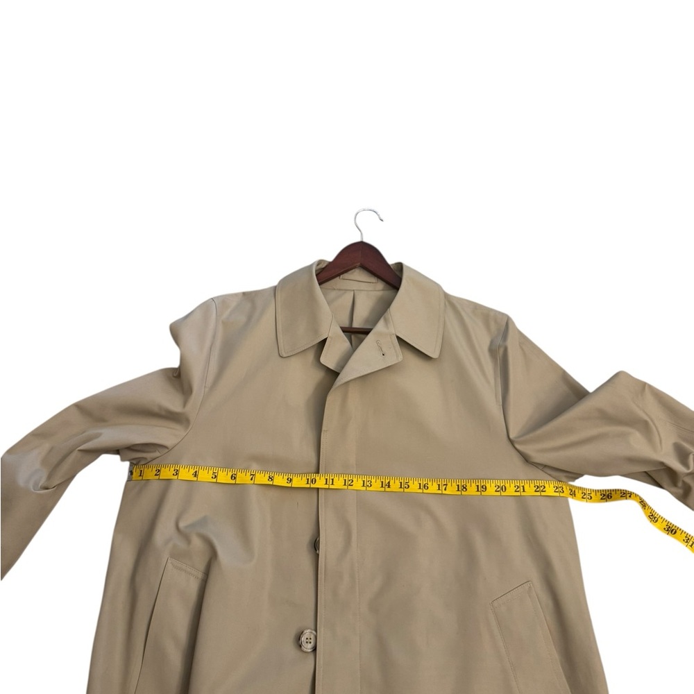 Men's Vintage London Fog Mainstay Trench Coat - Picture 9 of 12
